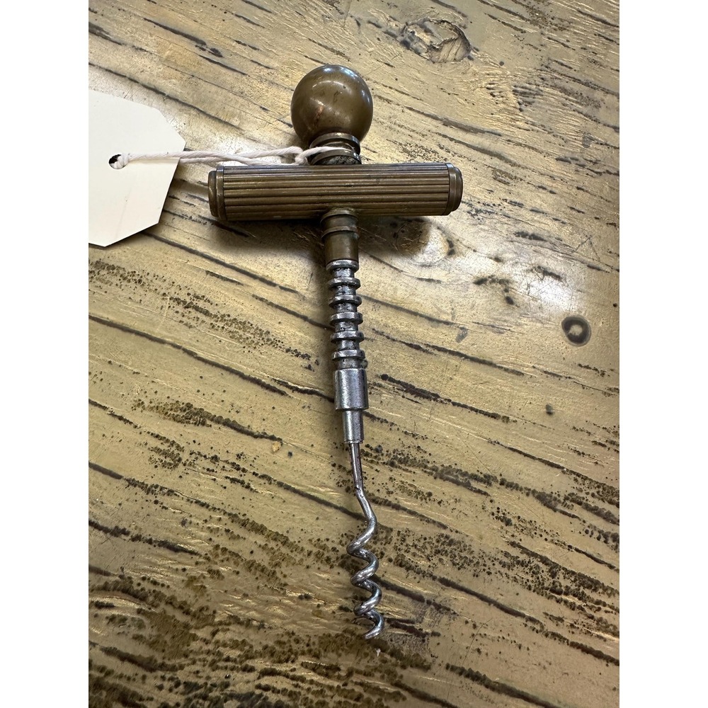 Vintage Brass Cork Screw